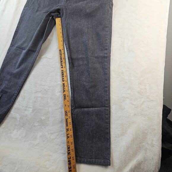 Soft Surroundings pants Pull On Stretch Gray Denim Jeans XL Extra Large comfort - Picture 4 of 10